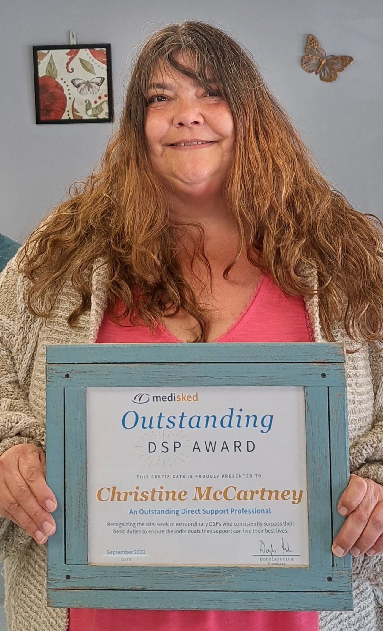 Christine McCartney DSP Award 2