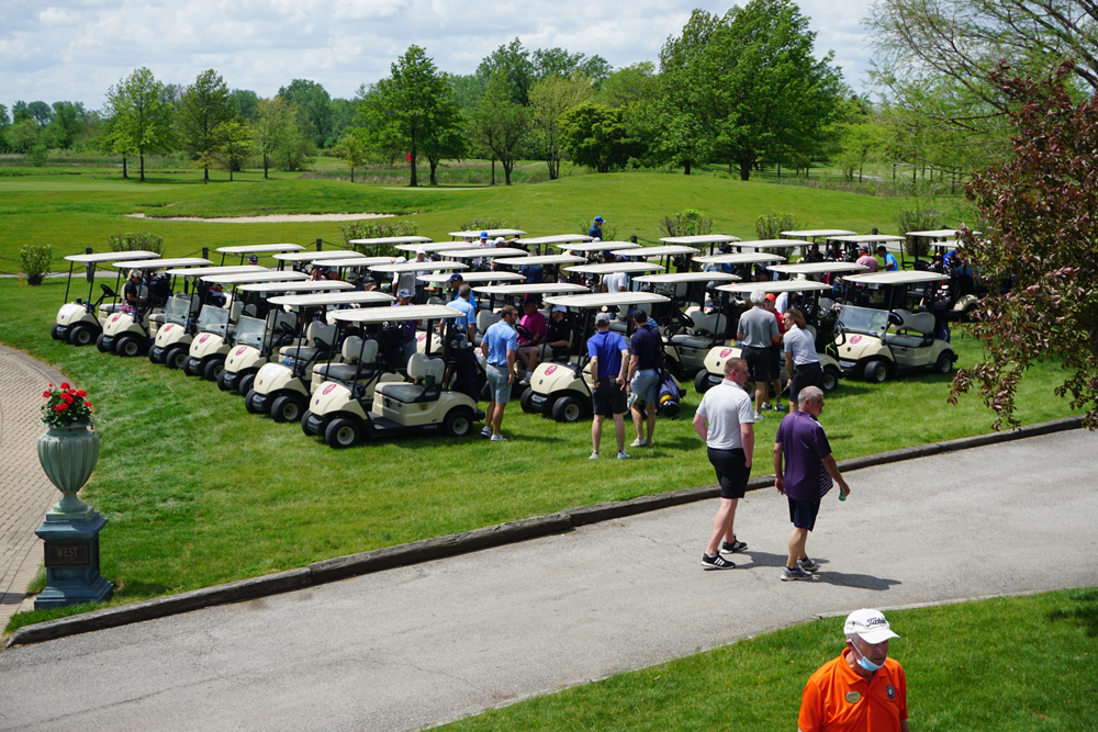 2021 Golf Classic golf carts