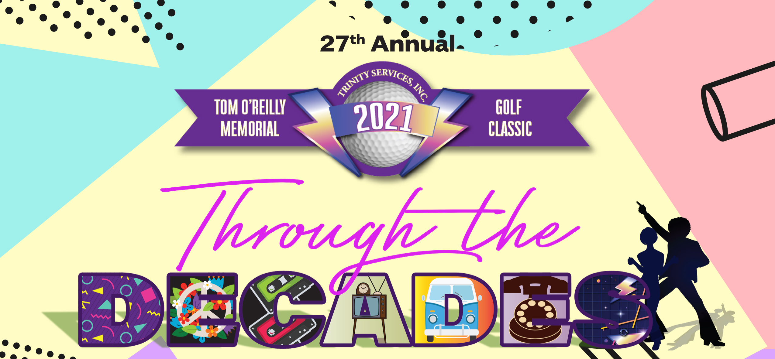 Through the Decades Event Banner