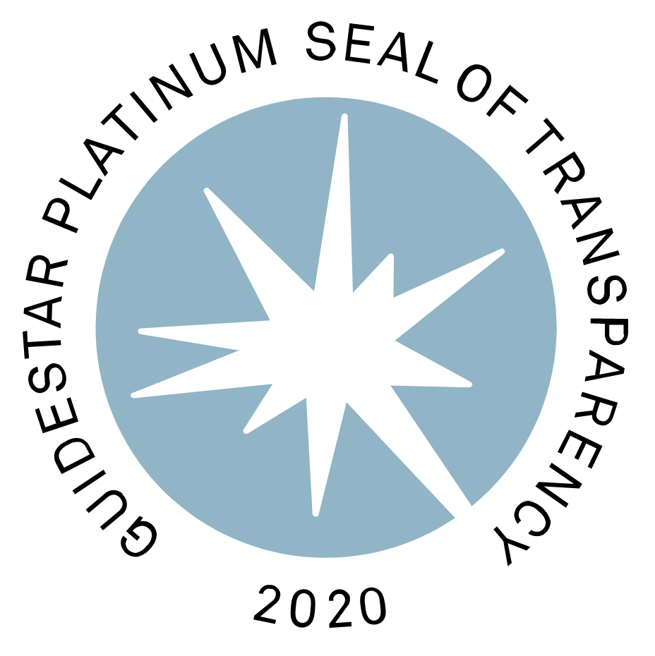 Guidestar 2020 Platinum Seal of Transparency