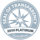 Seal of Transparency 2019 Platinum GuideStar
