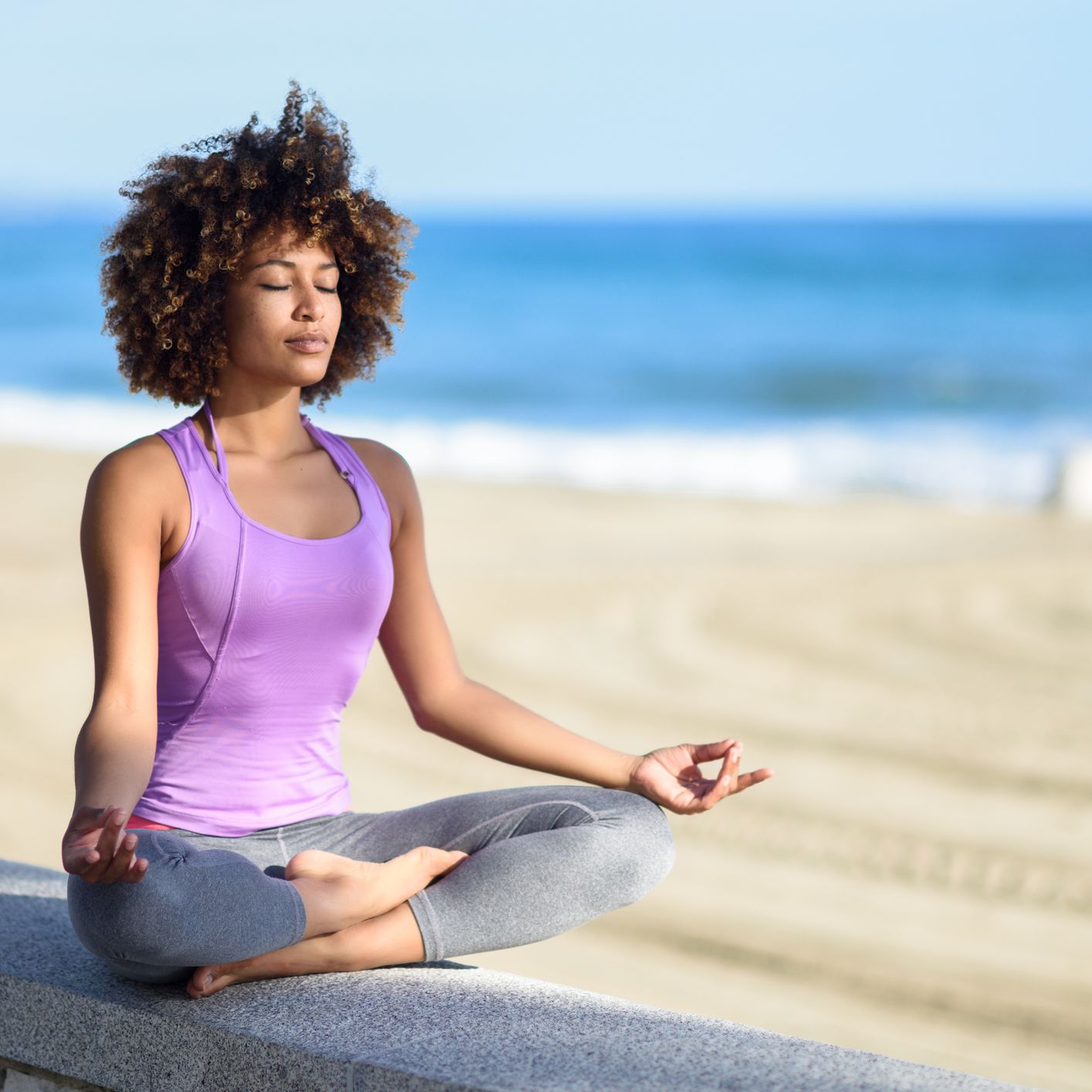 Meditating Woman