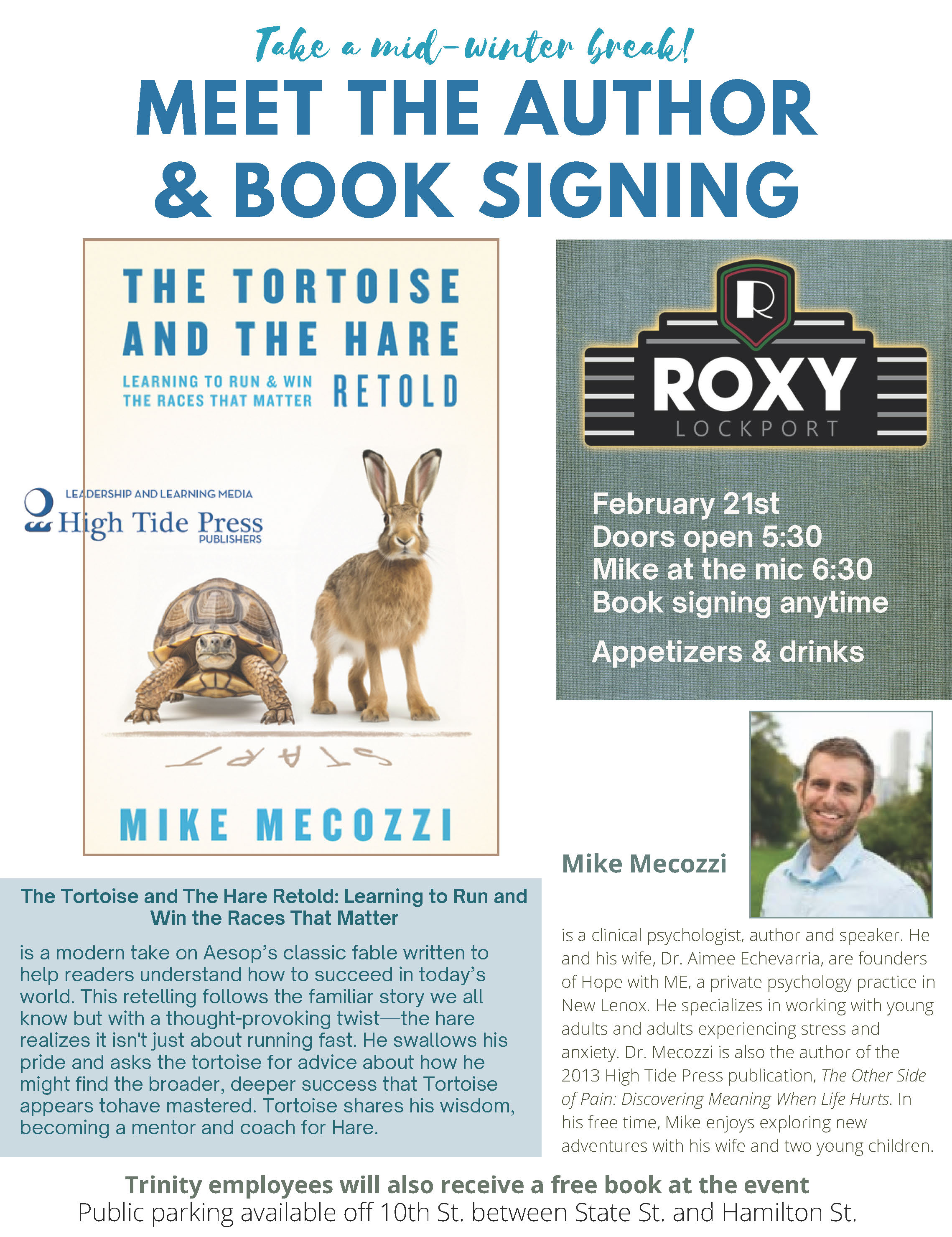 Tortoise &amp; Hare Book Signing jpeg